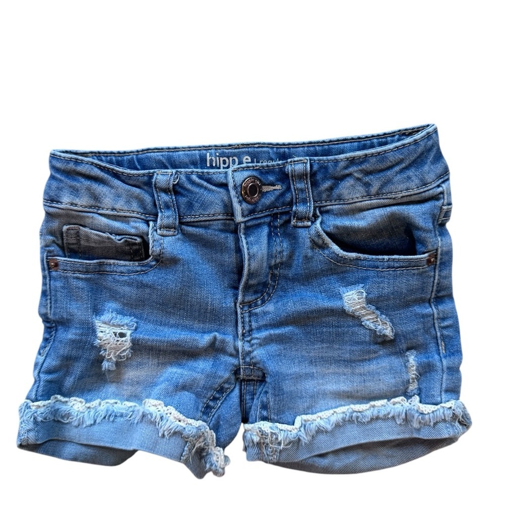 Hippie Girl Distressed Denim Shorts Jean shorts– Size 4